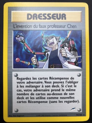 Cartes Pokémon Neo Destiny : Toutes les cartes de la série