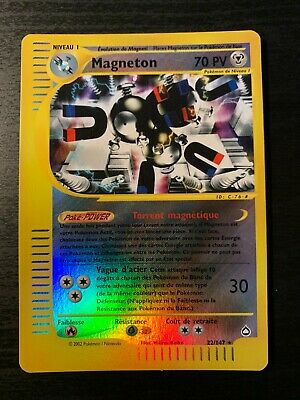 Magneton 22/147 Aquapolis carte Pokemon