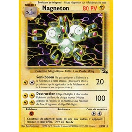 Magneton 26/62 Fossile carte Pokemon