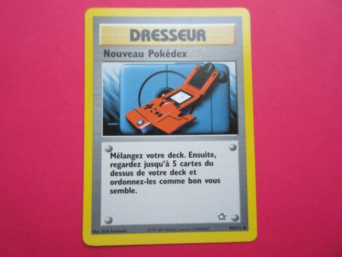 Cartes Pokémon Néo Génésis : Toutes les cartes de la série