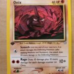 Onix 69/111 Néo Génésis carte Pokemon