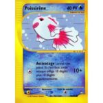 Poissirène 78/147 Aquapolis carte Pokemon