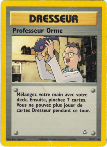 Cartes Pokémon Néo Génésis : Toutes les cartes de la série