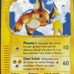 Raichu 25/165 Expedition carte Pokemon