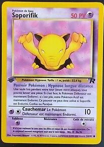 Soporifik 54/82 Team Rocket carte Pokemon