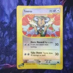 Tauros 133/165 Expedition carte Pokemon