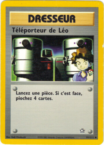 Cartes Pokémon Néo Génésis : Toutes les cartes de la série