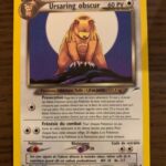 Ursaring obscur 21/105 Neo Destiny carte Pokemon