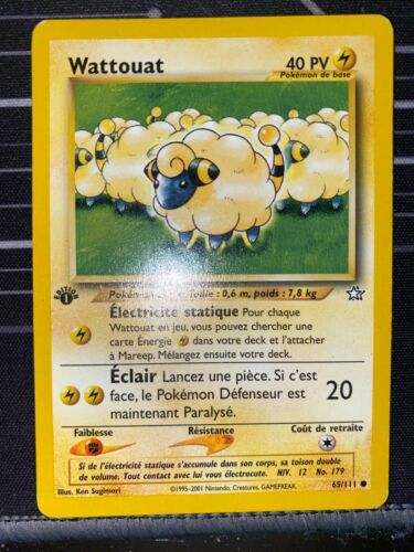 Cartes Pokémon Néo Génésis : Toutes les cartes de la série