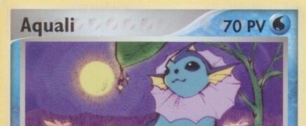 Aquali 25/100 EX Tempête de sable carte Pokemon