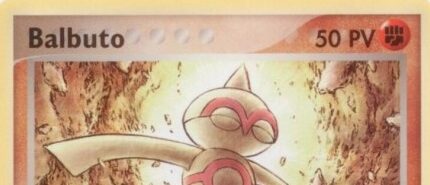 Balbuto 32/100 EX Tempête de sable carte Pokemon