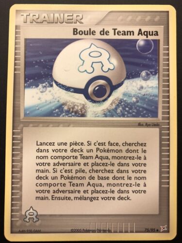 Cartes Pokémon EX Team Magma VS Team Aqua : Toutes les cartes de la série