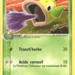 Boustiflor 51/112 EX Rouge Feu Vert Feuille carte Pokemon