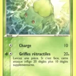 Bulbizarre 55/112 EX Rouge Feu Vert Feuille carte Pokemon