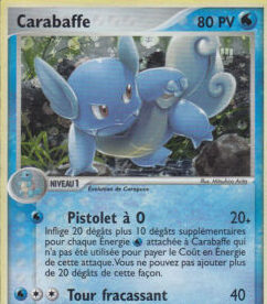 Carabaffe 50/112 EX Rouge Feu Vert Feuille carte Pokemon