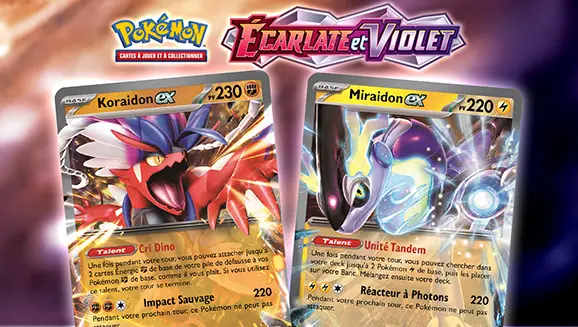 Cartes Pokémon Ecarlate Violet : Les obtenir en avant première
