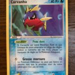 Carvanha 51/109 EX Rubis & Saphir carte Pokemon