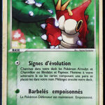 Chenipotte 78/109 EX Rubis & Saphir carte Pokemon