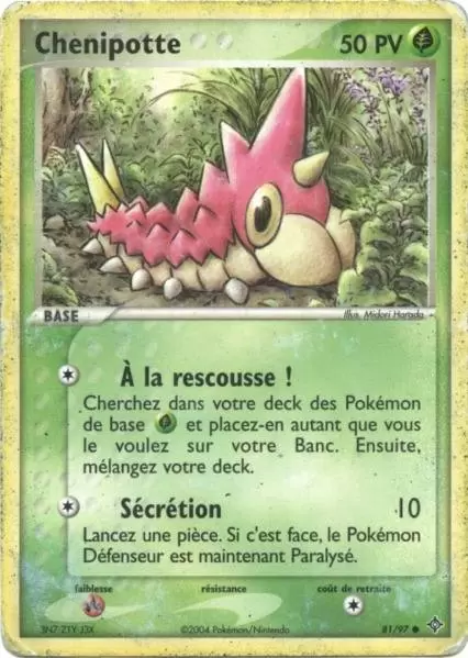 Cartes Pokémon EX Dragon : Toutes les cartes de la série