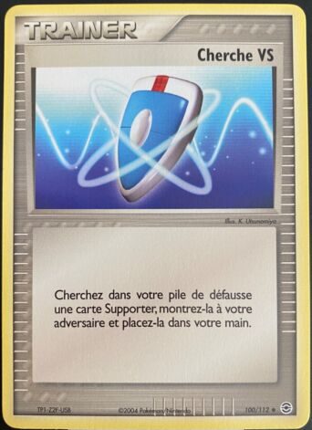 Cherche VS 100/112 EX Rouge Feu Vert Feuille carte Pokemon