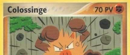 Colossinge 28/112 EX Rouge Feu Vert Feuille carte Pokemon