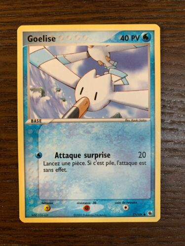 Goelise 77/109 EX Rubis &#038; Saphir carte Pokemon