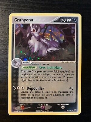 Grahyena 10/109 EX Rubis &#038; Saphir carte Pokemon
