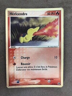 Héricendre 59/100 EX Tempête de sable carte Pokemon