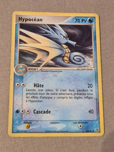 Hypocéan 40/97 EX Dragon carte Pokemon