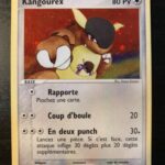 Kangourex 6/112 EX Rouge Feu Vert Feuille carte Pokemon