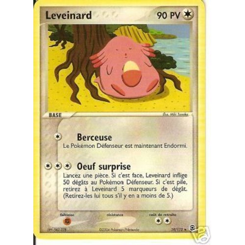 Leveinard 19/112 EX Rouge Feu Vert Feuille carte Pokemon