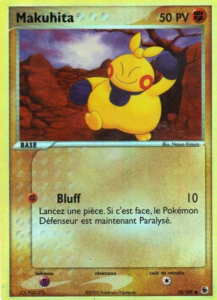 Cartes Pokémon EX Rubis &#038; Saphir : Toutes les cartes de la série