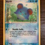 Marill 68/100 EX Tempête de sable carte Pokemon