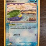 Nenupiot 66/100 EX Tempête de sable carte Pokemon