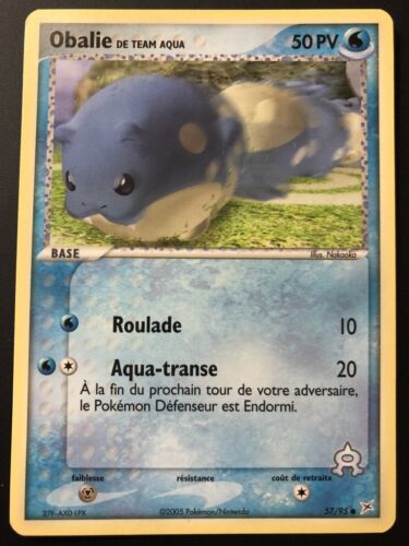 Cartes Pokémon EX Team Magma VS Team Aqua : Toutes les cartes de la série