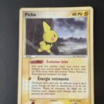 Pichu 20/100 EX Tempête de sable carte Pokemon