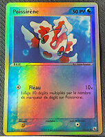 Poissirène 55/109 EX Rubis &#038; Saphir carte Pokemon