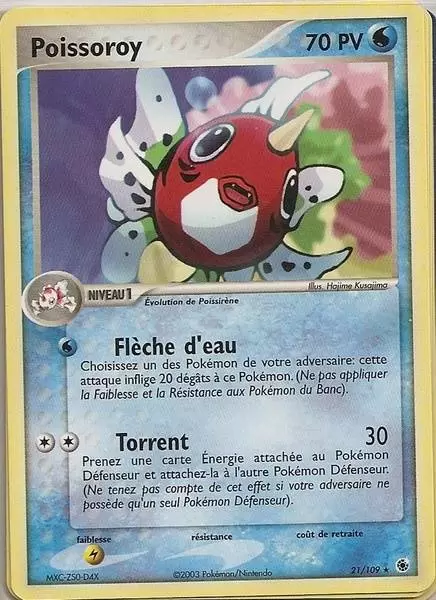 Cartes Pokémon EX Rubis &#038; Saphir : Toutes les cartes de la série