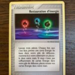 Restauration d'énergie 81/109 EX Rubis & Saphir carte Pokemon