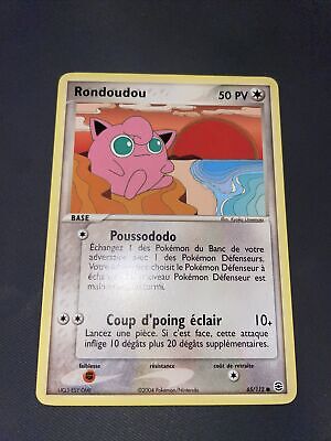 Rondoudou 65/112 EX Rouge Feu Vert Feuille carte Pokemon