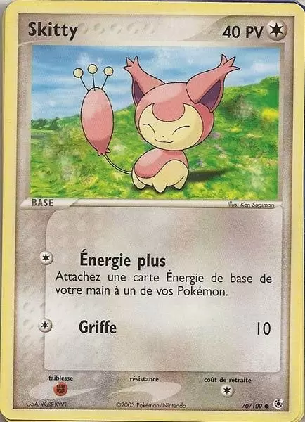 Cartes Pokémon EX Rubis &#038; Saphir : Toutes les cartes de la série