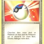 Super Ball 92/112 EX Rouge Feu Vert Feuille carte Pokemon