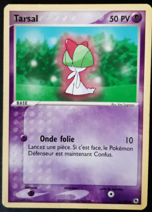 Tarsal 66/109 EX Rubis &#038; Saphir carte Pokemon