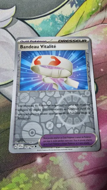 Bandeau Vitalité 197/198 Ecarlate et Violet carte Pokemon