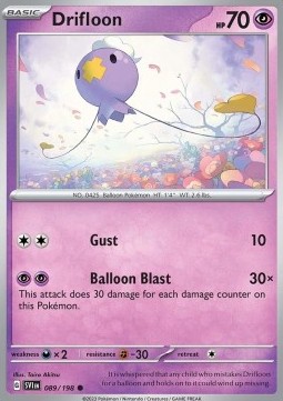 Baudrive 089/198 Ecarlate et Violet carte Pokemon