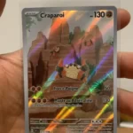 Craparoi 217/198 Ecarlate et Violet carte Pokemon