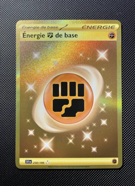 Énergie Combat de base 258/198 Ecarlate et Violet carte Pokemon