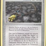 Fétiche de force 92/107 EX Deoxys carte Pokemon