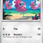 Flamenroule 165/198 Ecarlate et Violet carte Pokemon