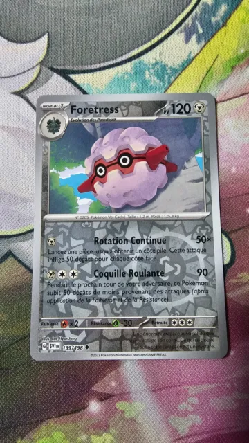 Foretress 139/198 Ecarlate et Violet carte Pokemon